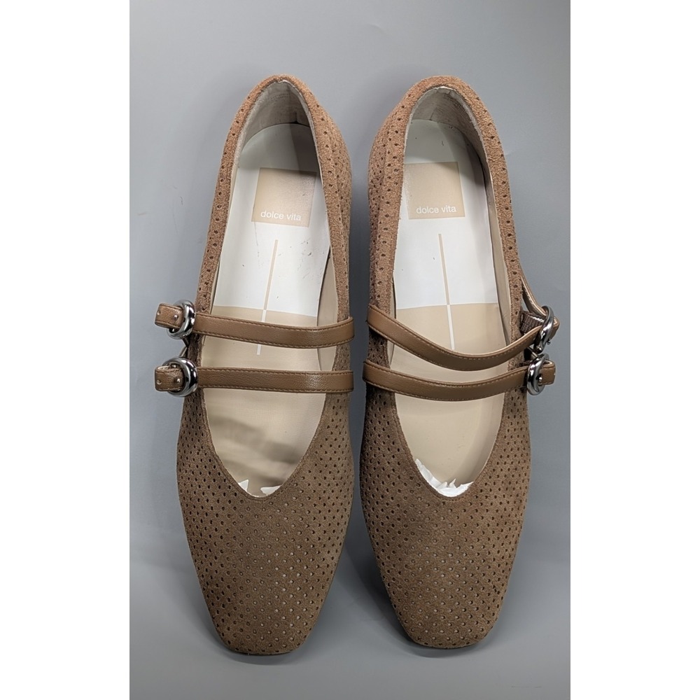 Dolce Vita Aretha Womens Mary Jane Shoes Double Strap Minimalist Size 8.5